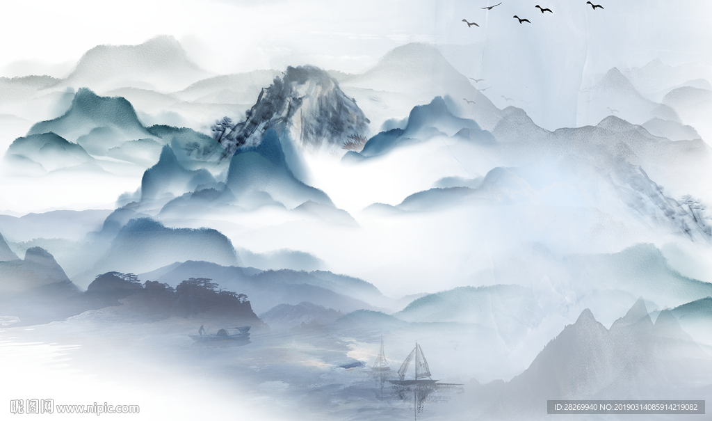 水墨画