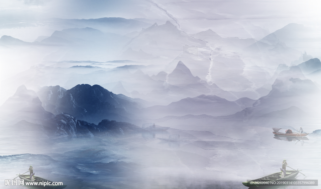 新中式背景