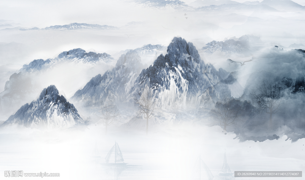 新中式山水