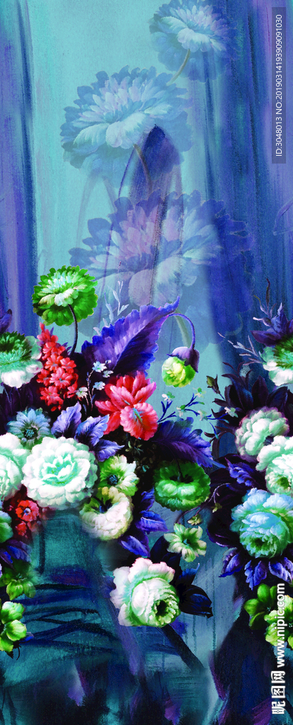 定位花