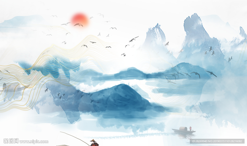 水墨画