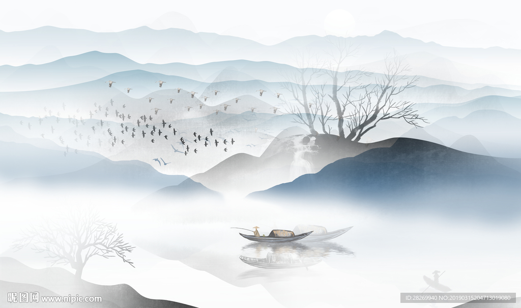 水墨山水