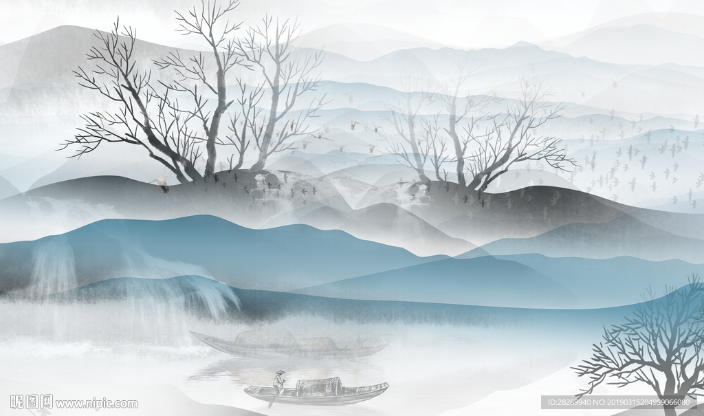 水墨山水