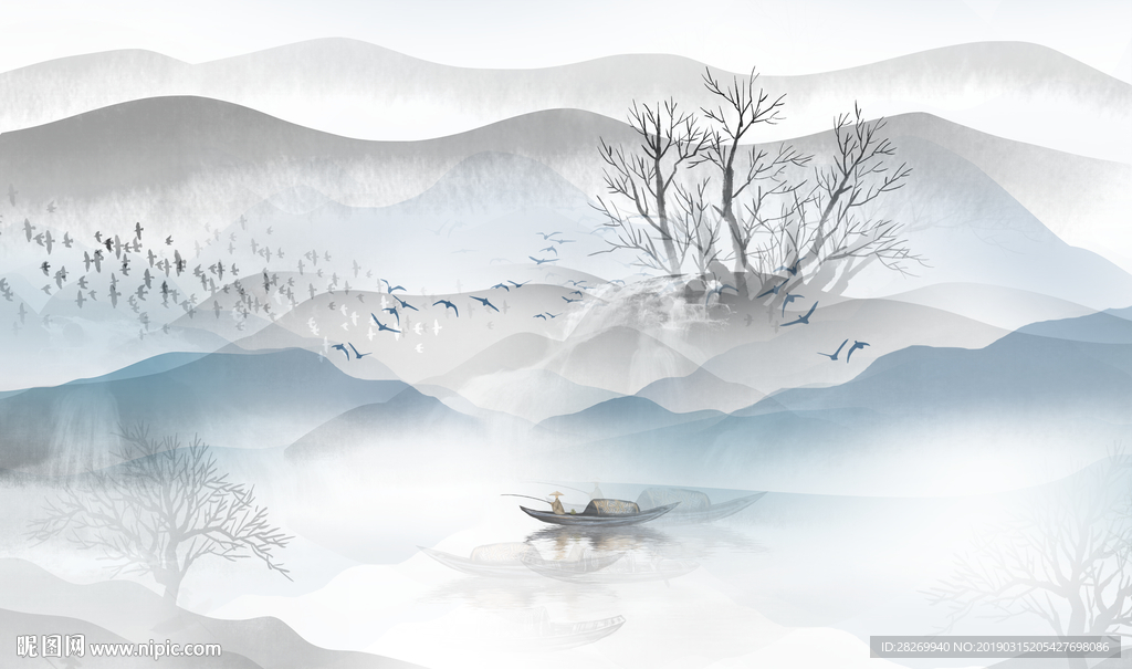 水墨山水