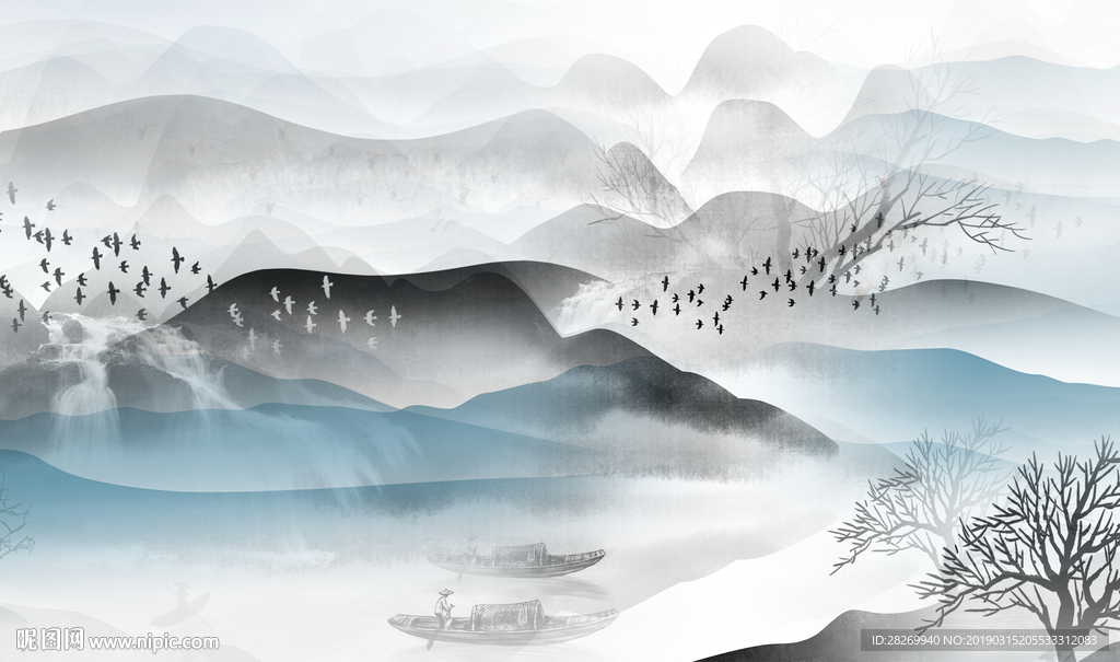 水墨山水