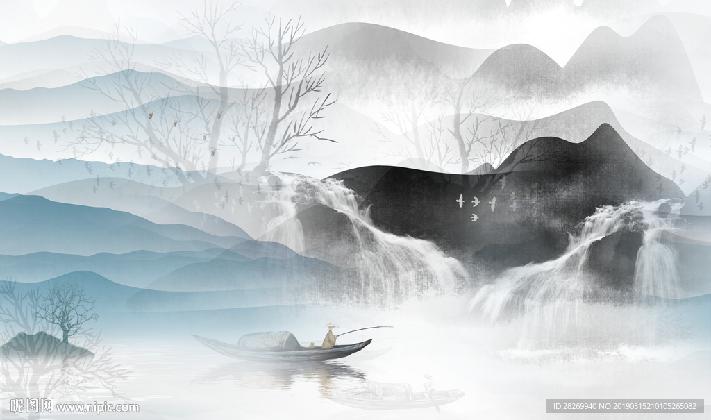 水墨山水