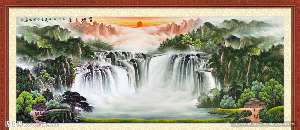 山水画
