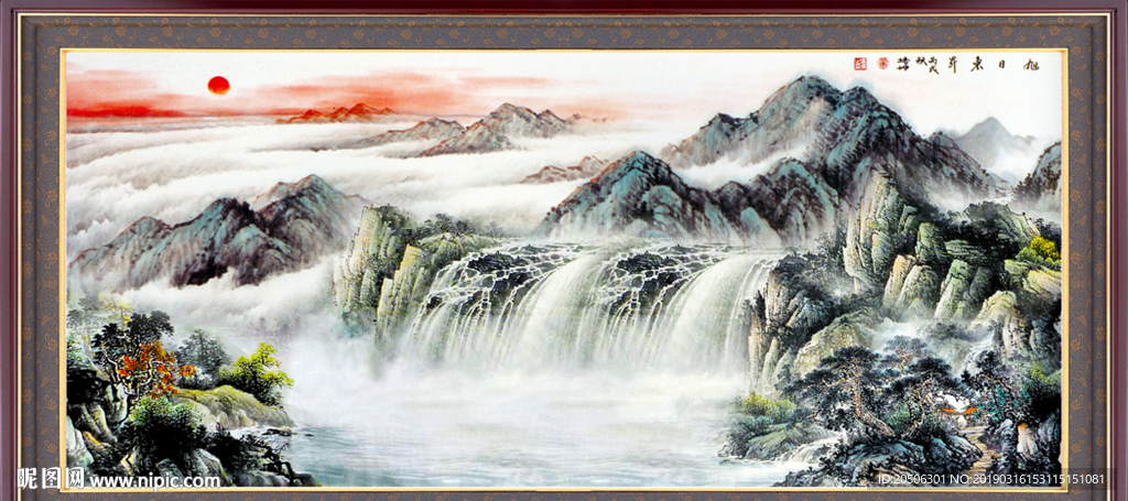 国画山水