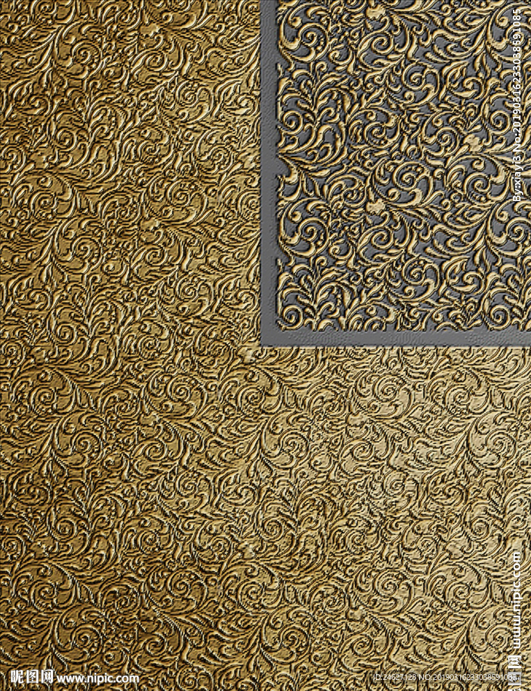 金色装饰画