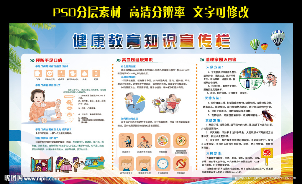 健康教育知识宣传栏