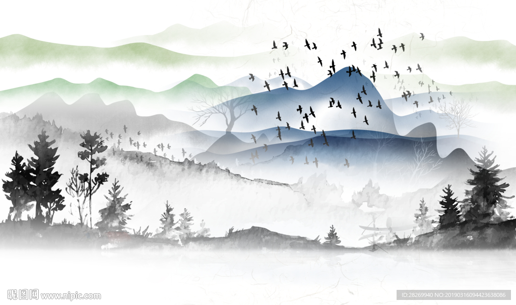 现代山