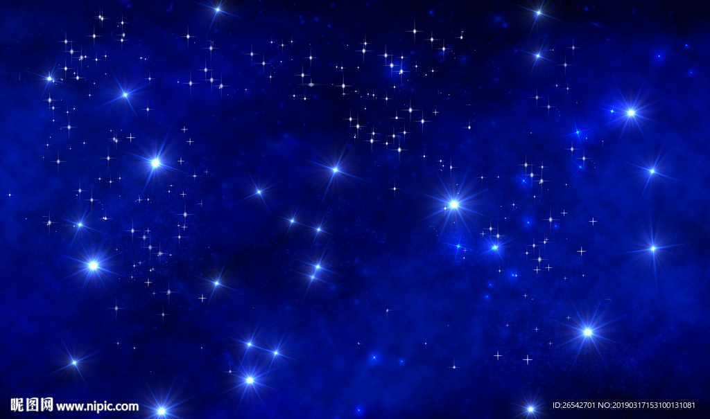 蓝色星空