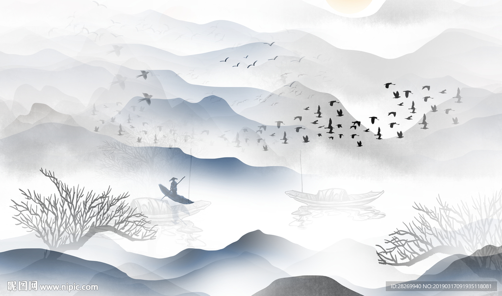 国画山水