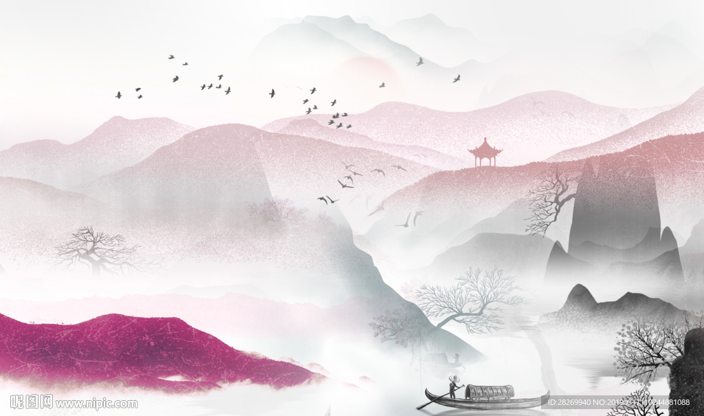 抽象山