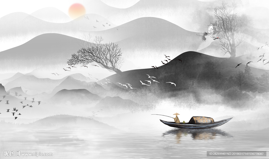 背景墙装饰画