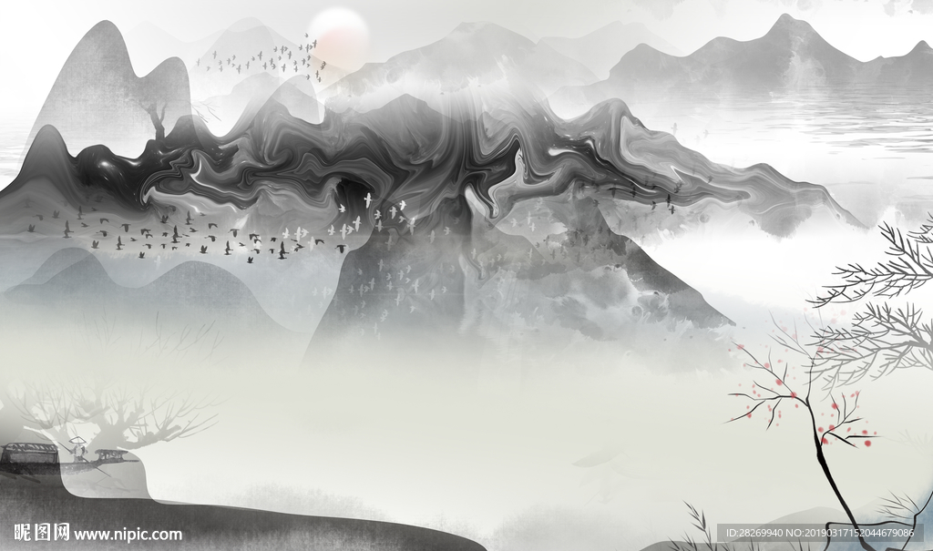 山水画