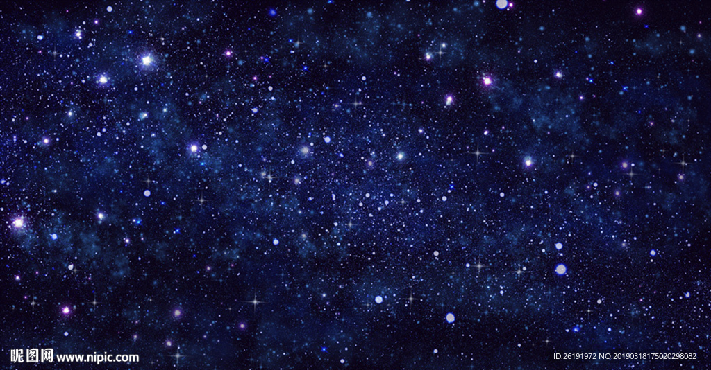 蓝色星空