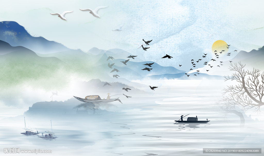 山水情