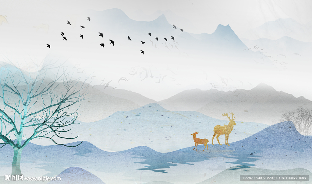 山水画