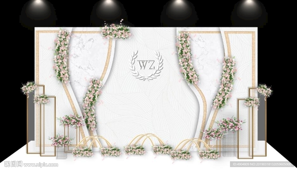 香槟色婚礼主题