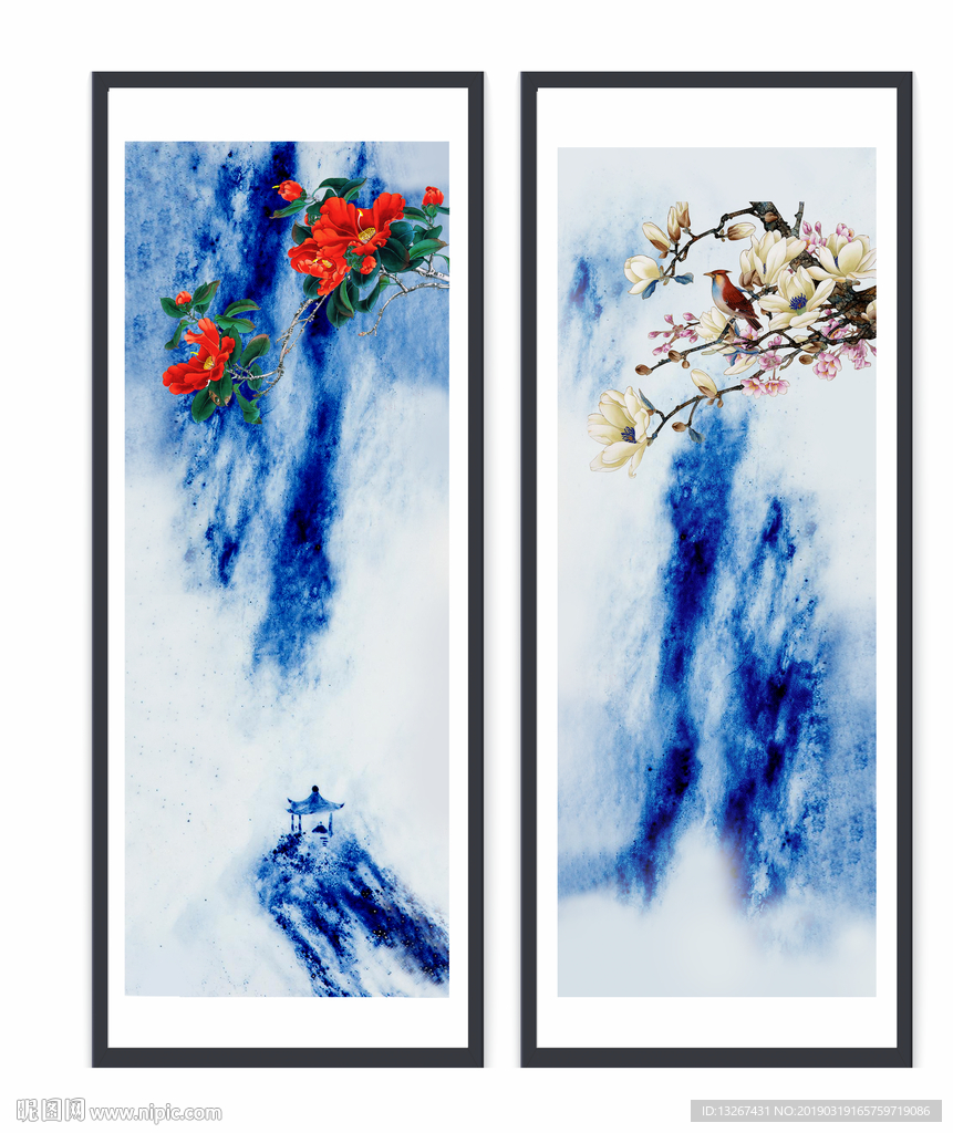 写意山水装饰画