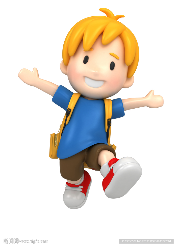 卡通男孩