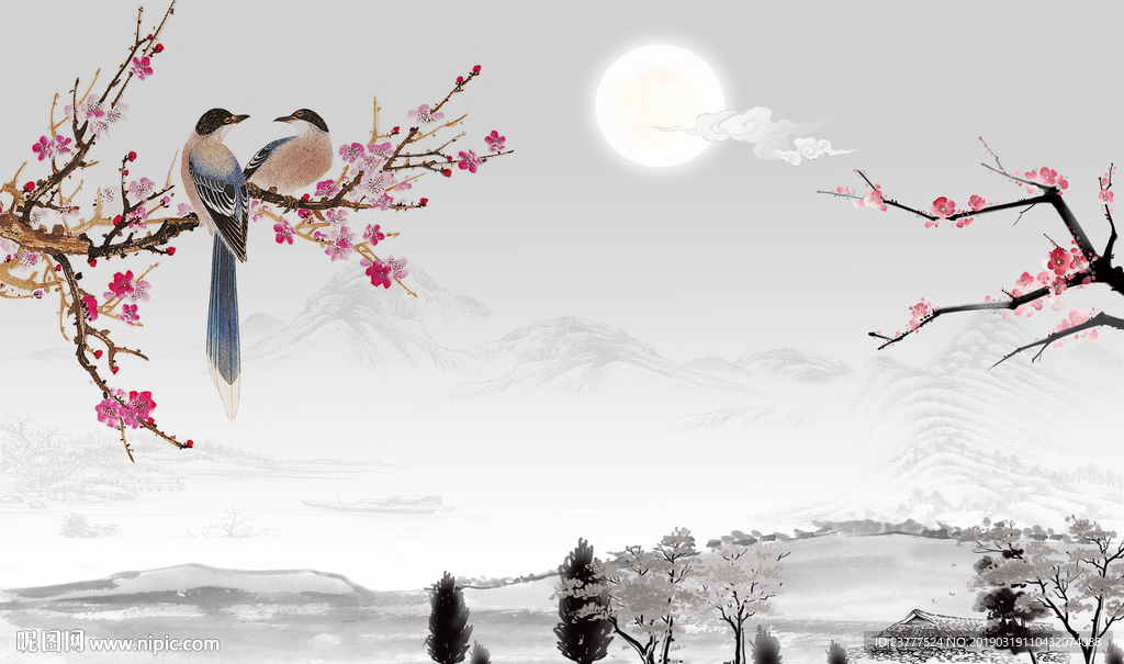 中式山水