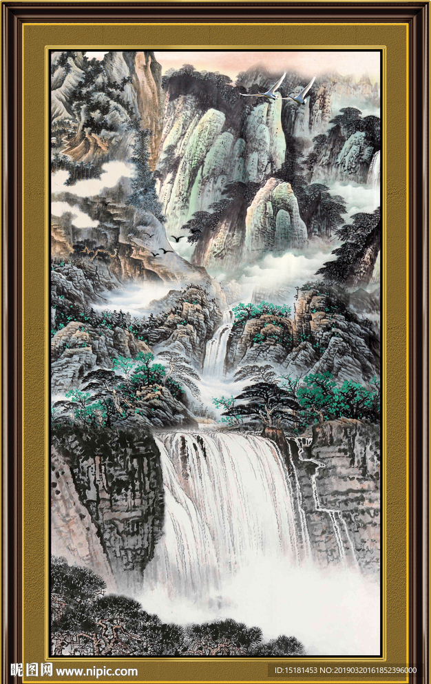 山水风景图