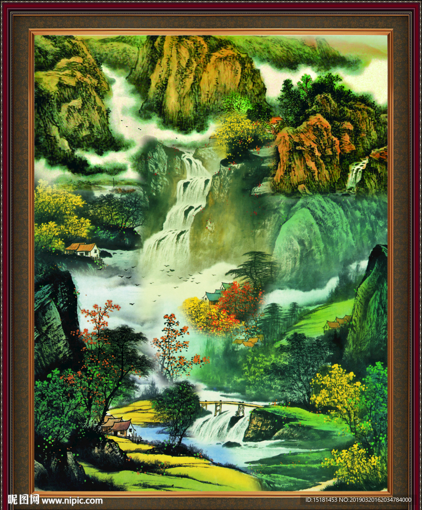 山水风景图