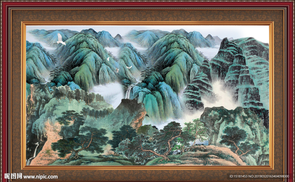 山水风景图