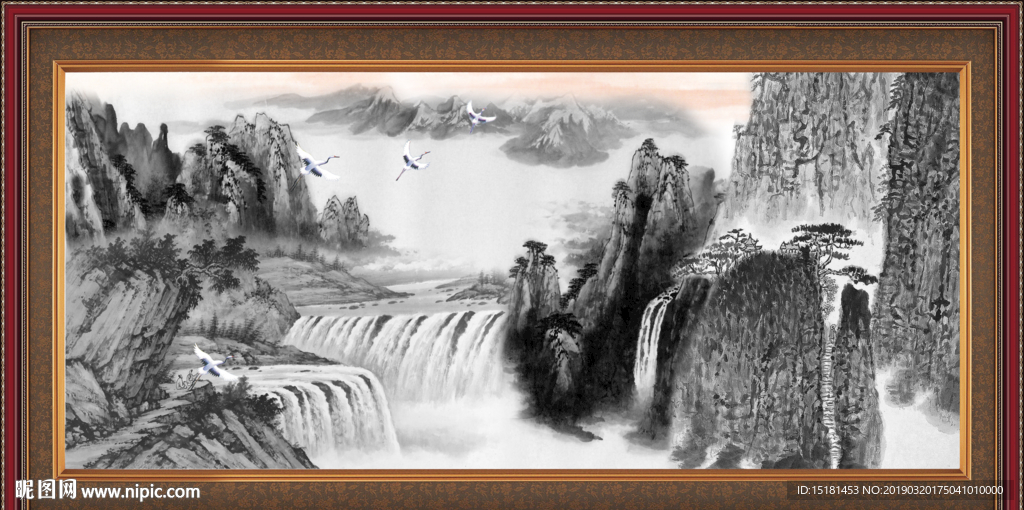水墨国画