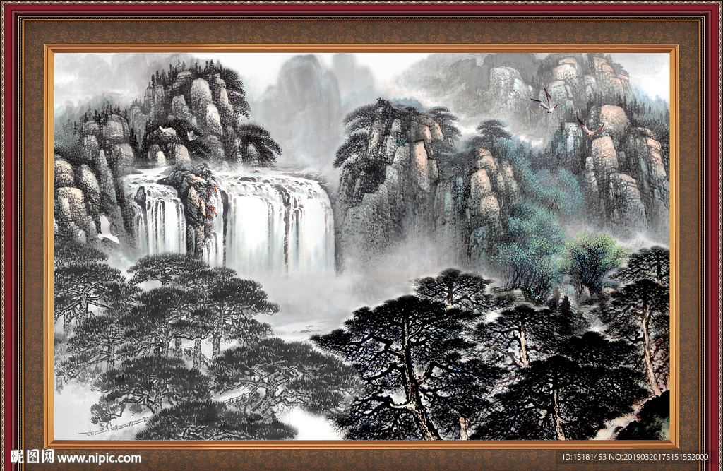 水墨国画