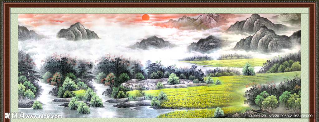 巨幅国画