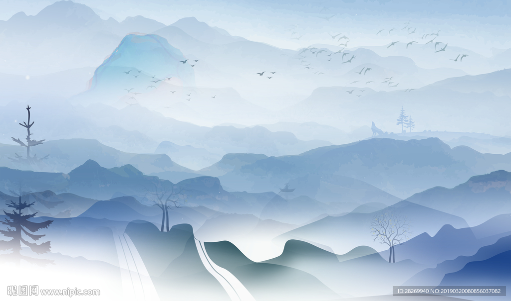 山水