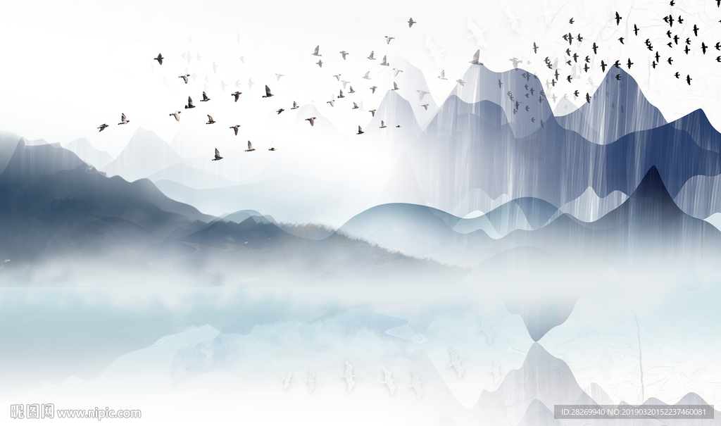 意境山水画