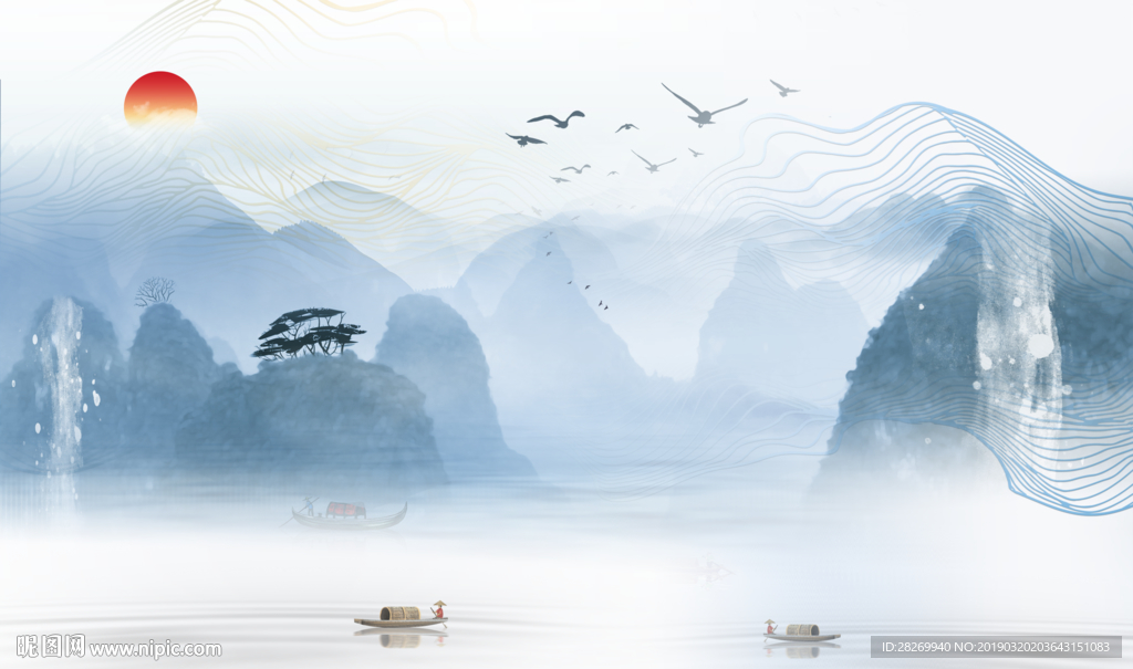 山水画
