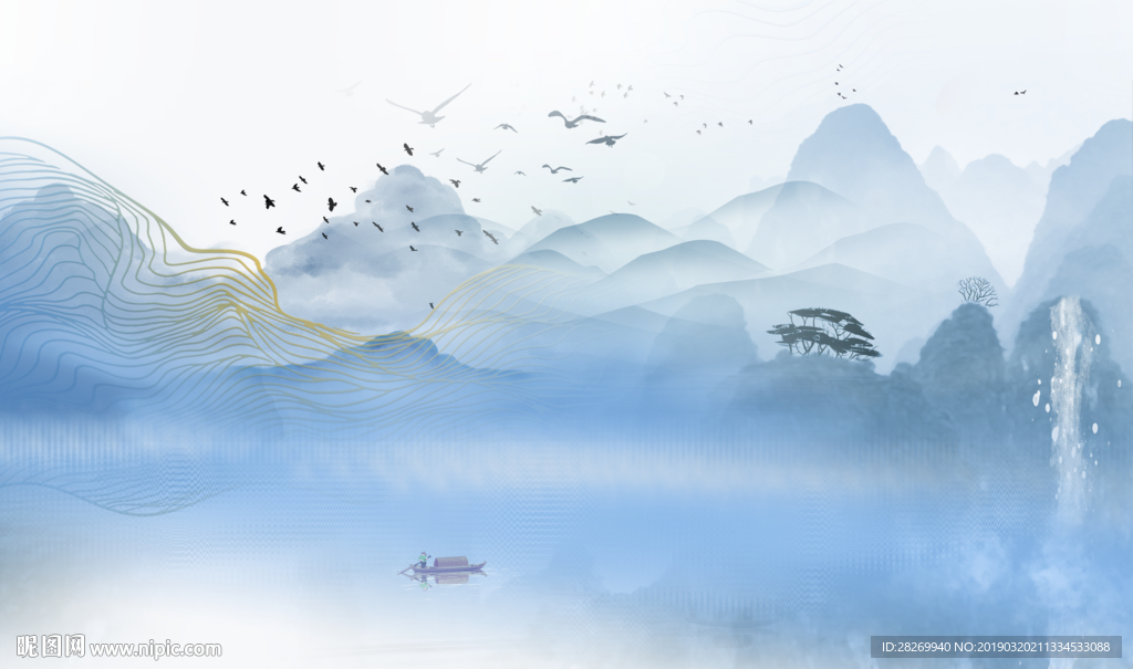 水墨画