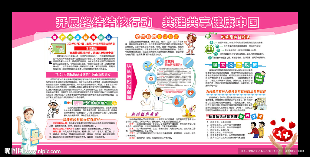 结核病宣传栏
