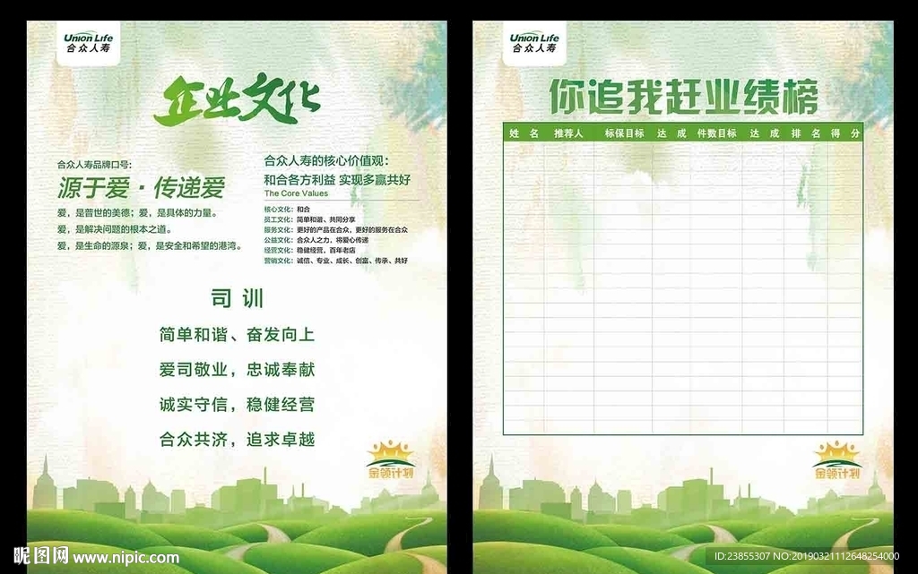 业绩榜