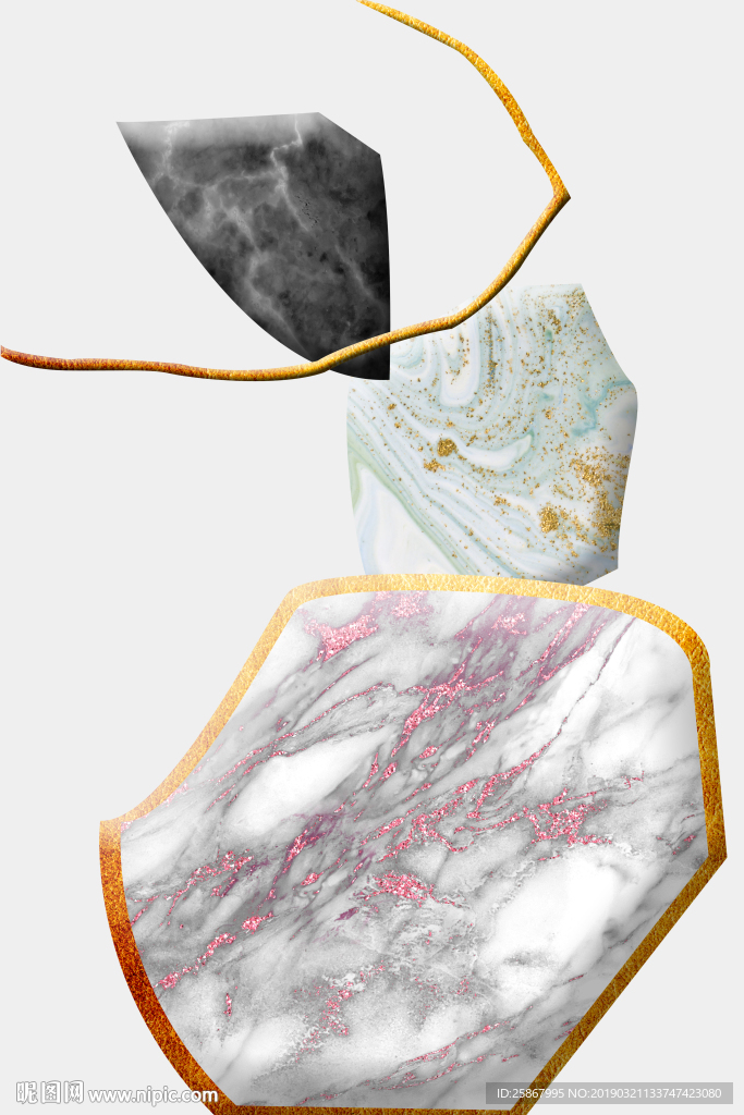 现代简约抽象画