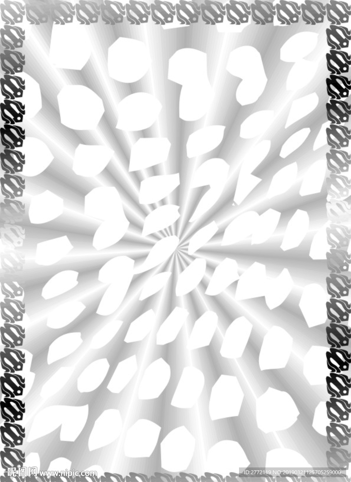 闪光银耀 销售证书纹