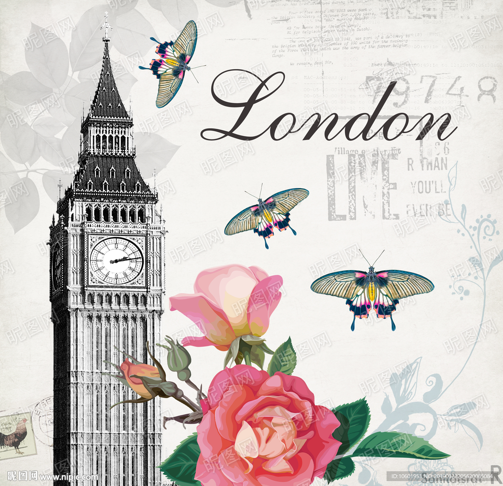 欧美风格装饰画