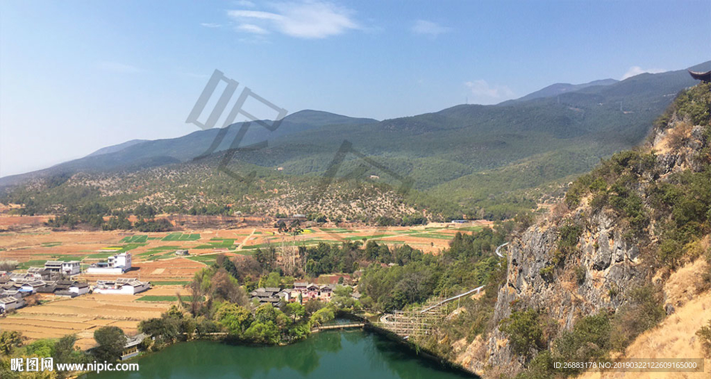 山水风景合成