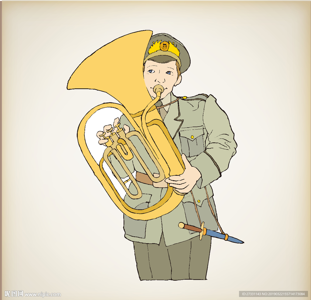 音乐 舞蹈 插画 乐器 壁画