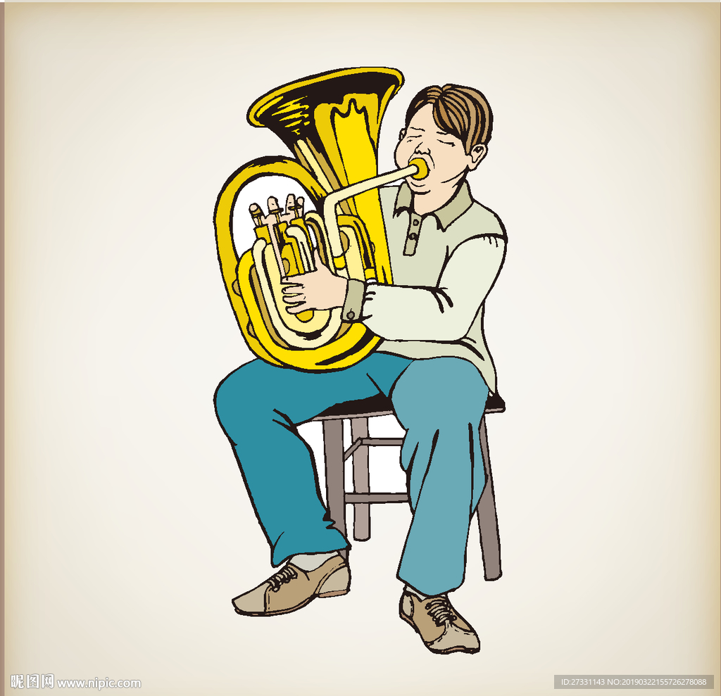 音乐 舞蹈 插画 乐器 壁画