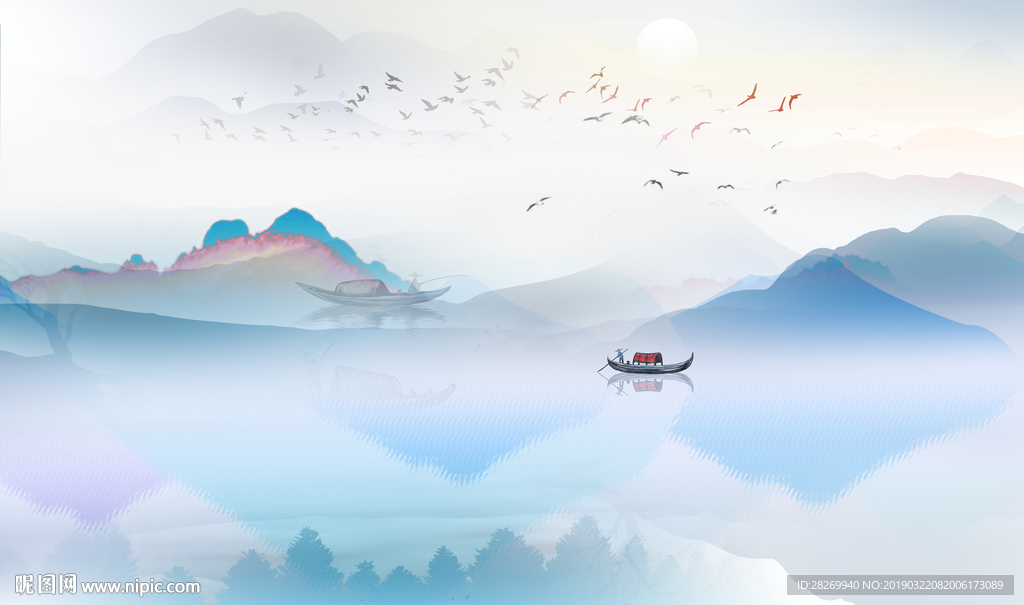 山水画