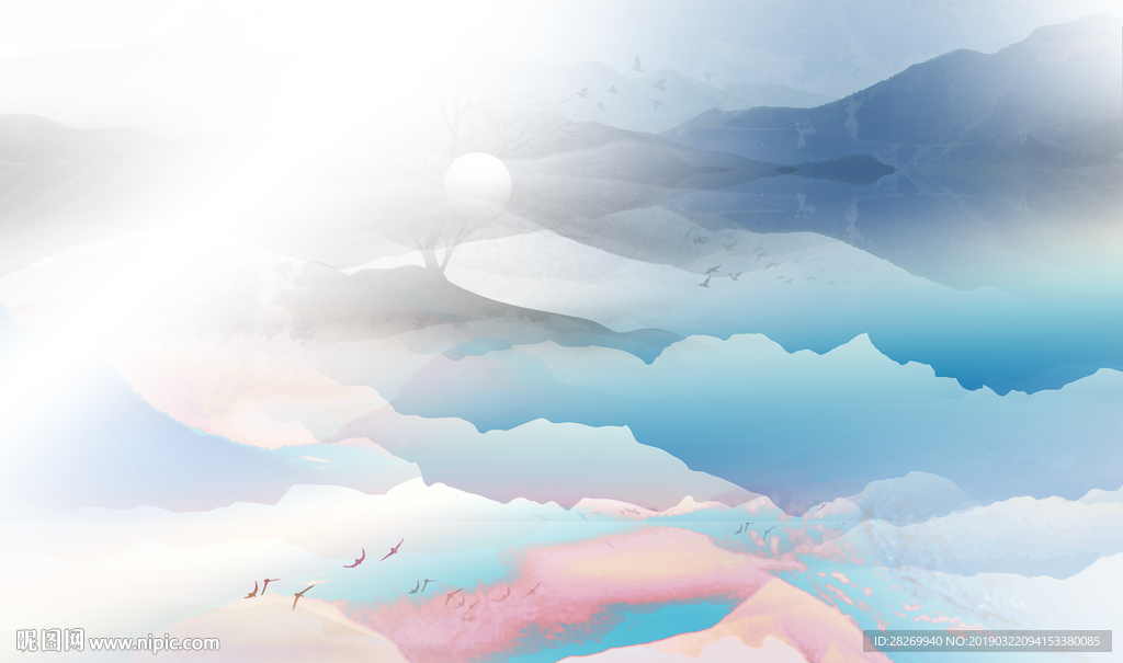 水墨画