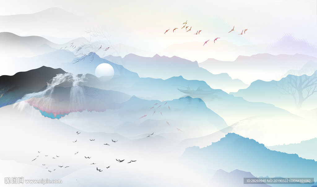 水墨画