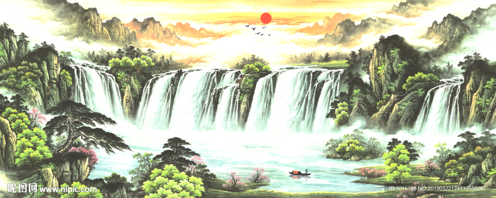 山水画