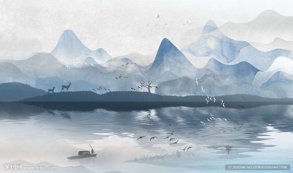 中式背景